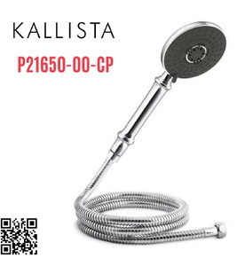 Bộ dây bát sen tắm cầm tay màu Chrome Kallista P21650-00-CP