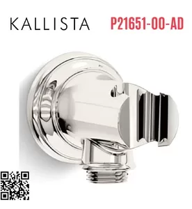 Cổ nối sen tắm âm tường màu nickel Kallista P21651-00-AD