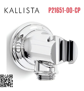 Cổ nối sen tắm âm tường màu chrome Kallista P21651-00-CP