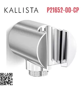 Cổ nối sen tắm âm tường màu chrome Kallista P21652-00-CP