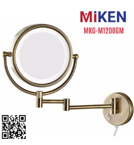Gương trang điểm phóng đại có đèn Led Miken MKG-M1208GM
