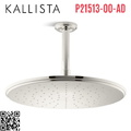 Bát sen tắm phun mưa tròn lớn màu nickel Kallista P21513-00-AD