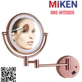 Gương trang điểm phóng đại có đèn Led Miken MKG-M1208GR