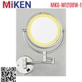 Gương trang điểm phóng đại có đèn Led Miken MKG-M1208W-1