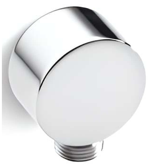 Cổ nối sen tắm âm tường màu xám đen Kallista P21661-00-GN