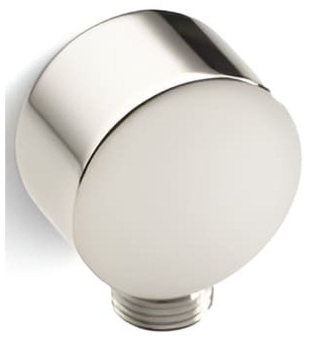 Cổ nối sen tắm âm tường màu xám đen Kallista P21661-00-GN