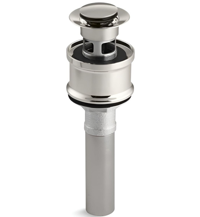 Đầu xi phông lavabo xả nhấn màu nickel Kallista P22050-00-AD