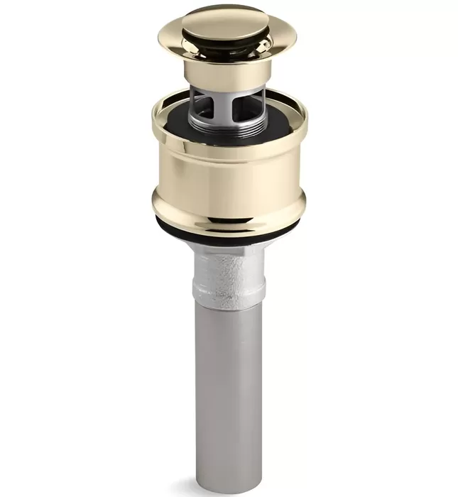 Đầu xi phông lavabo xả nhấn màu đồng Kallista P22050-00-BV