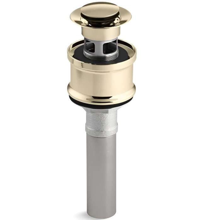 Đầu xi phông lavabo xả nhấn màu nickel Kallista P22050-00-BN