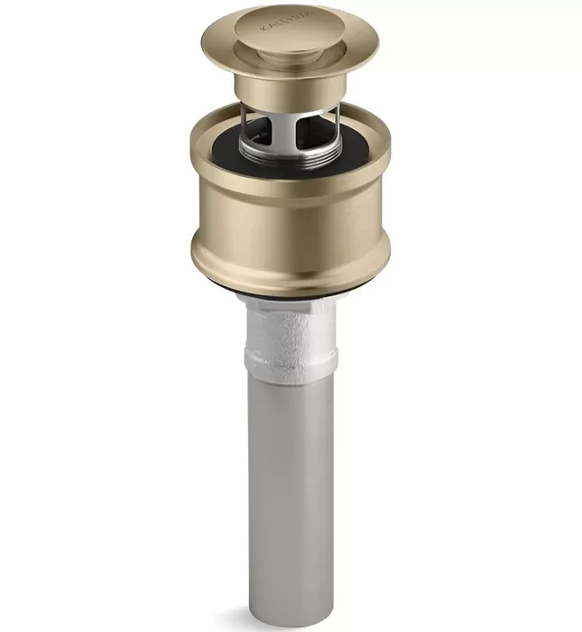 Đầu xi phông lavabo xả nhấn màu nickel Kallista P22050-00-SN