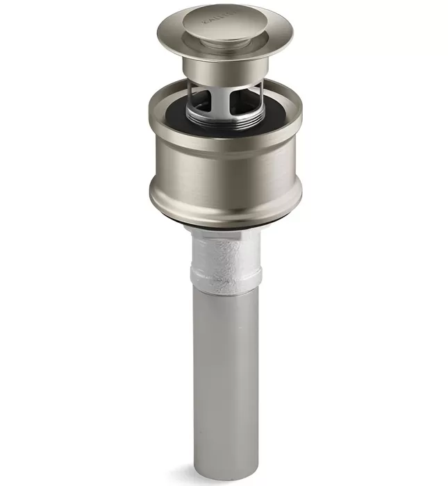 Đầu xi phông lavabo xả nhấn màu nickel Kallista P22050-00-AD