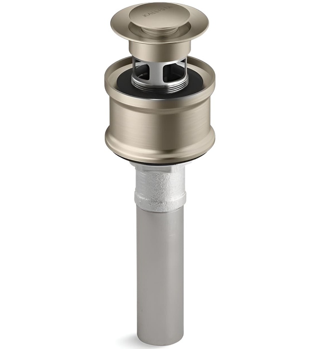 Đầu xi phông lavabo xả nhấn màu đen Kallista P22050-00-BL