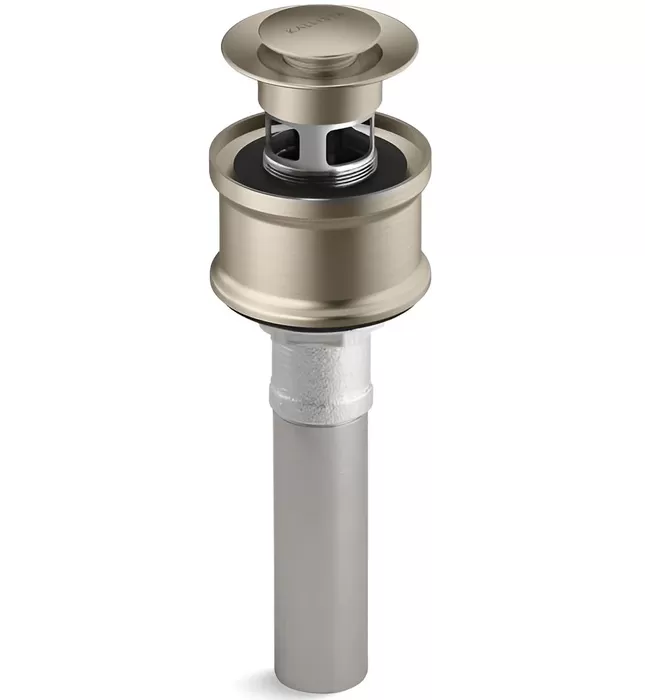 Đầu xi phông lavabo xả nhấn màu nickel Kallista P22050-00-SN