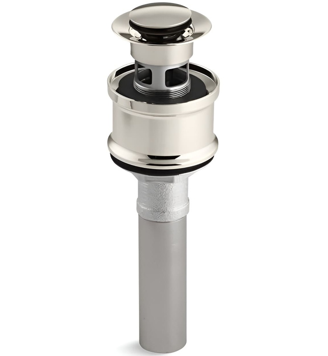 Đầu xi phông lavabo xả nhấn màu đồng Kallista P22050-00-BV