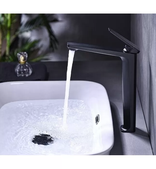 Vòi Lavabo Thân Cao Nóng Lạnh Miken MK-8030B