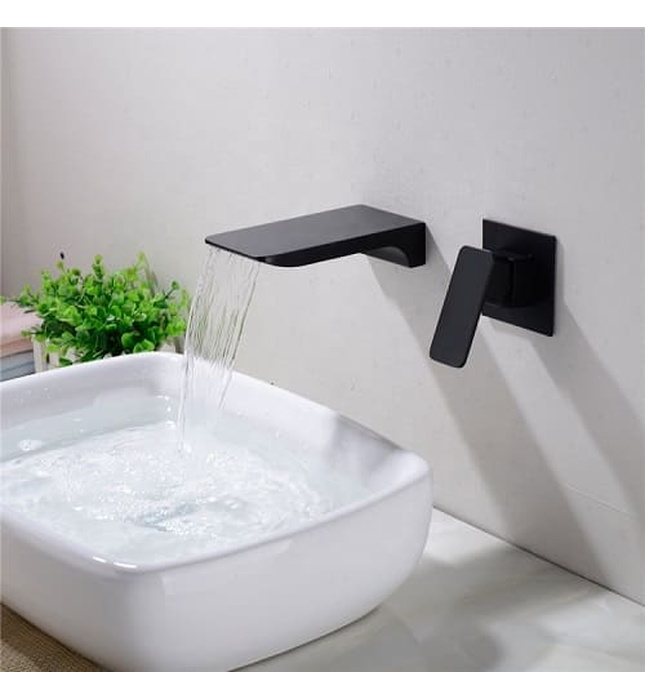 Vòi Chậu Lavabo Âm Tường Miken MKV-600004B