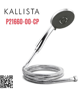 Bộ dây bát sen tắm cầm tay màu chrome Kallista P21660-00-CP