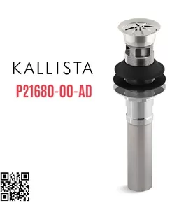 Đầu xi phông lavabo màu nickel Kallista P21680-00-AD
