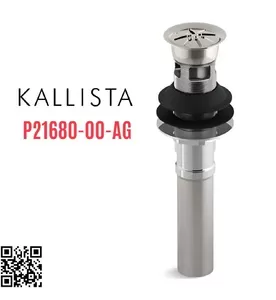 Đầu xi phông lavabo màu nickel Kallista P21680-00-AG