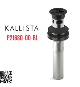 Đầu xi phông lavabo màu đen Kallista P21680-00-BL