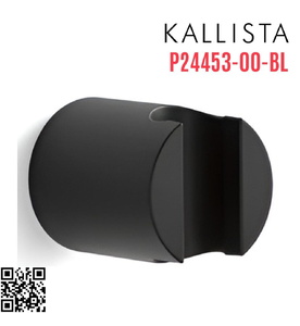 Cài sen tắm gắn tường màu đen Kallista P24453-00-BL