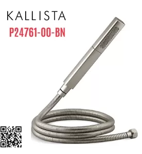Bộ dây bát sen tắm cầm tay màu nickel Kallista P24761-00-BN