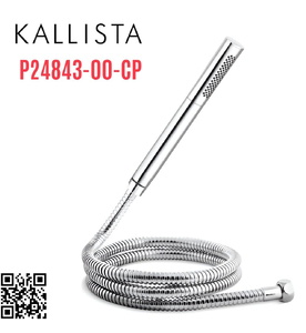 Bộ dây bát sen tắm cầm tay màu chrome Kallista P24843-00-CP
