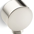 Cổ nối sen tắm âm tường màu xám đen Kallista P21661-00-GN