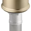 Đầu xi phông lavabo xả nhấn màu chrome Kallista P22050-00-CP