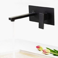 Vòi Chậu Lavabo Âm Tường Màu Đen Miken MKV-600001B