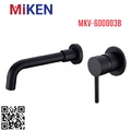 Vòi Chậu Lavabo Âm Tường Màu Đen Miken MKV-600003B