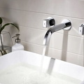 Vòi Chậu Lavabo Âm Tường Màu Chrome Miken MKV-600006