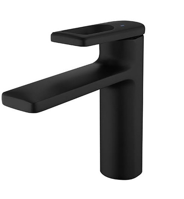 Vòi Chậu Lavabo Nóng Lạnh Màu Đen Miken MK-8032B