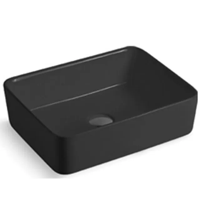 Chậu rửa lavabo đặt bàn Màu đen Miken MKC-342