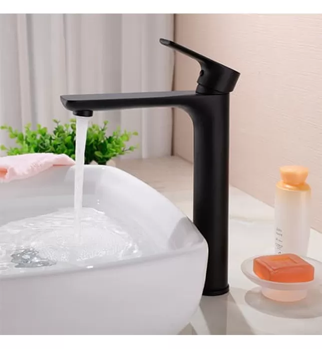 Vòi Lavabo Thân Cao Nóng Lạnh Miken MK-8023B