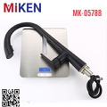 Vòi chậu rửa bát nóng lạnh màu đen Miken MK-0578B