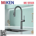 Vòi chậu rửa bát lạnh dây rút Miken MK-1015GR