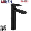 Vòi Chậu Lavabo Nóng Lạnh Màu Đen Thân Cao Miken MK-8031B