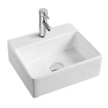 Chậu rửa lavabo đặt bàn màu trắng Miken MKC-2073W