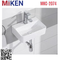 Chậu rửa lavabo treo tường Miken MKC-2074