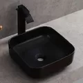 Chậu rửa lavabo đặt bàn Màu đen Miken MKC-4018