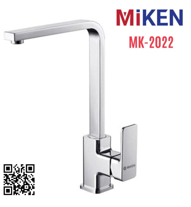 Vòi chậu rửa bát nóng lạnh Miken MK-2022