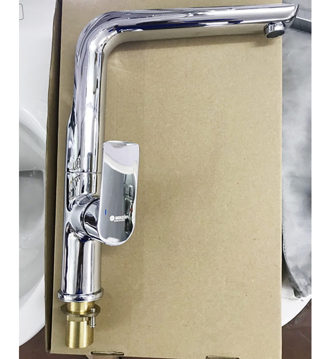 Vòi chậu rửa bát nóng lạnh Miken MK-2023