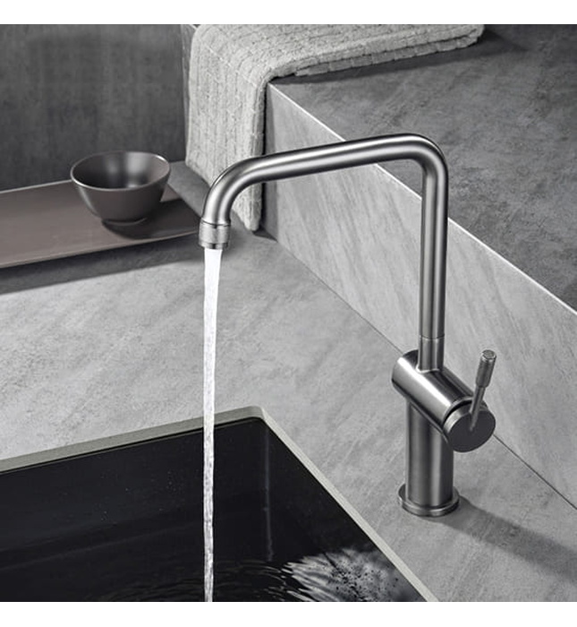 Vòi chậu rửa bát nóng lạnh Miken MKRB-2035G