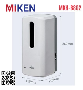 Hộp xịt xà phòng tự động Miken MKH-B802