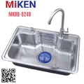 Chậu rửa bát 1 hố inox304 Miken MKRB-8249 