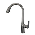 Vòi chậu rửa bát nóng lạnh màu ghi Miken MK-0578GR