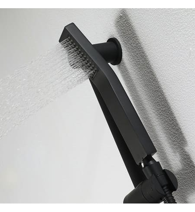 Sen tắm âm tường bát trần màu đen Miken HI05024I-2