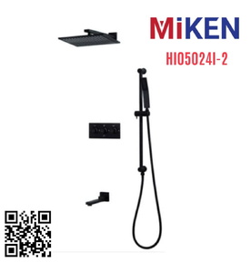 Sen tắm âm tường bát trần màu đen Miken HI05024I-2