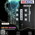 Sen tắm nhiệt độ âm tường massage Miken MB20HZW 